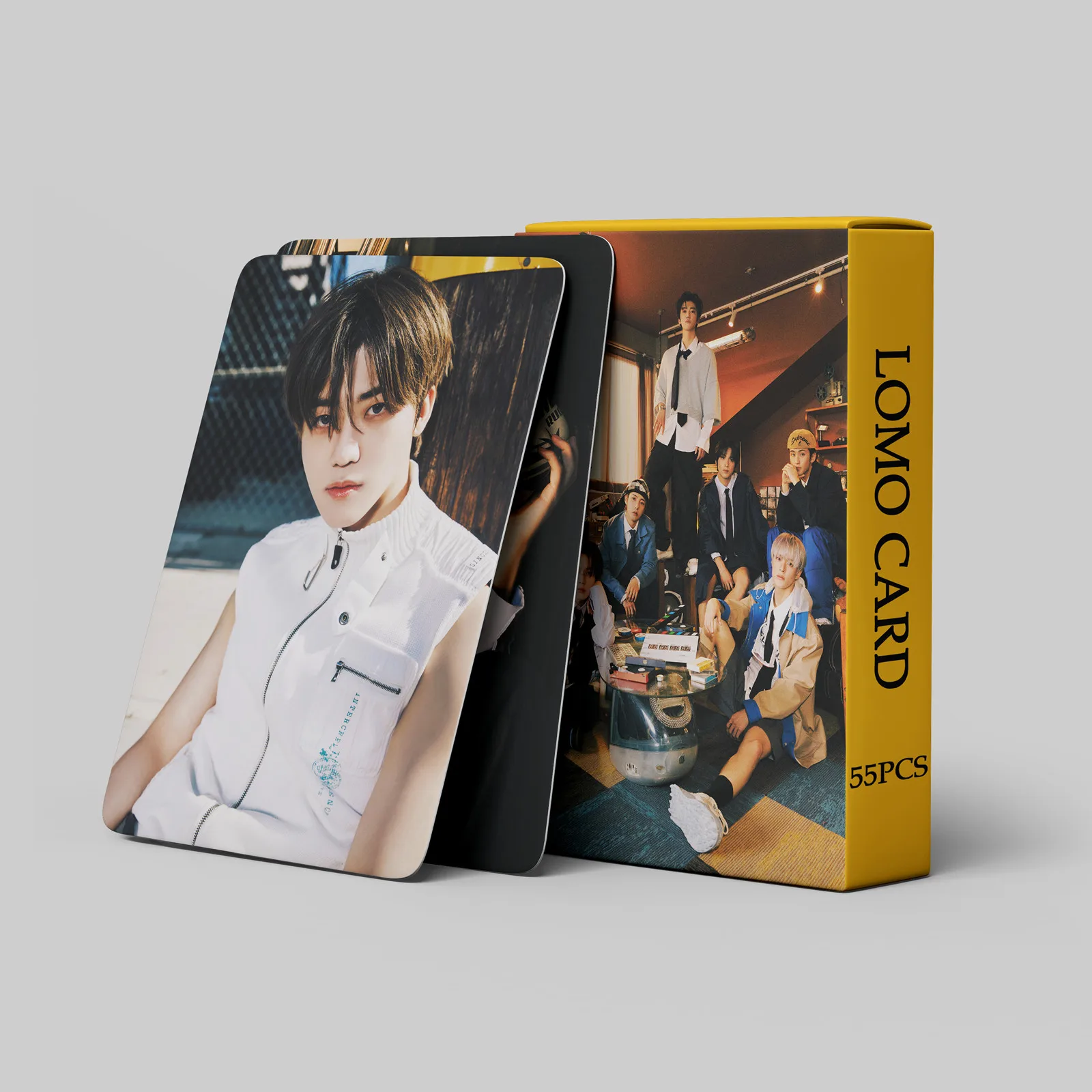 

55pcs/Set Dream 3rd Album ISTJ Photocards Mark Jisung Double-sides Printing Postcards Jaemin Renjun LOMO Cards Chenle Fans Gift