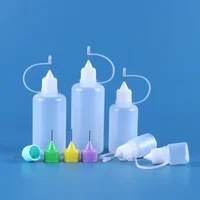 5ml-100ml Plastic Squeezable Needle Bottles Eye Liquid Dropper Sample Drop Can Be Glue Ink Applicator Refillable Containers 2