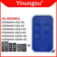 For HORMANN 40 685 MHz HSE2 HSE4 HSM2 HSM4 HS2 HS4 Garage Door Remote Control 40.685MHz Fixed Code Clone Elcetric Gate Opener 1