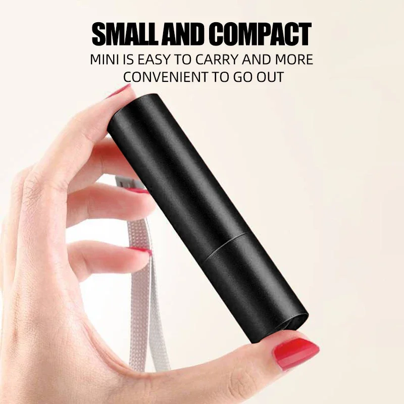 야외용 강력 손전등, 휴대용 미니 LED 줌 토치