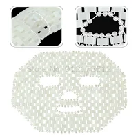 Rose Quartz Jade Mask Face Massager Natural Gouache Stone Facial SPA Cold Therapy Crystal Mask Relaxation Massage Beauty Tool 2