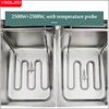 XEOLEO Pasta Cooker Electric Noodle Boiler 4-hole Stove Stainless Steel Spaghetti Commercial Cooking Food Processor Machine 5