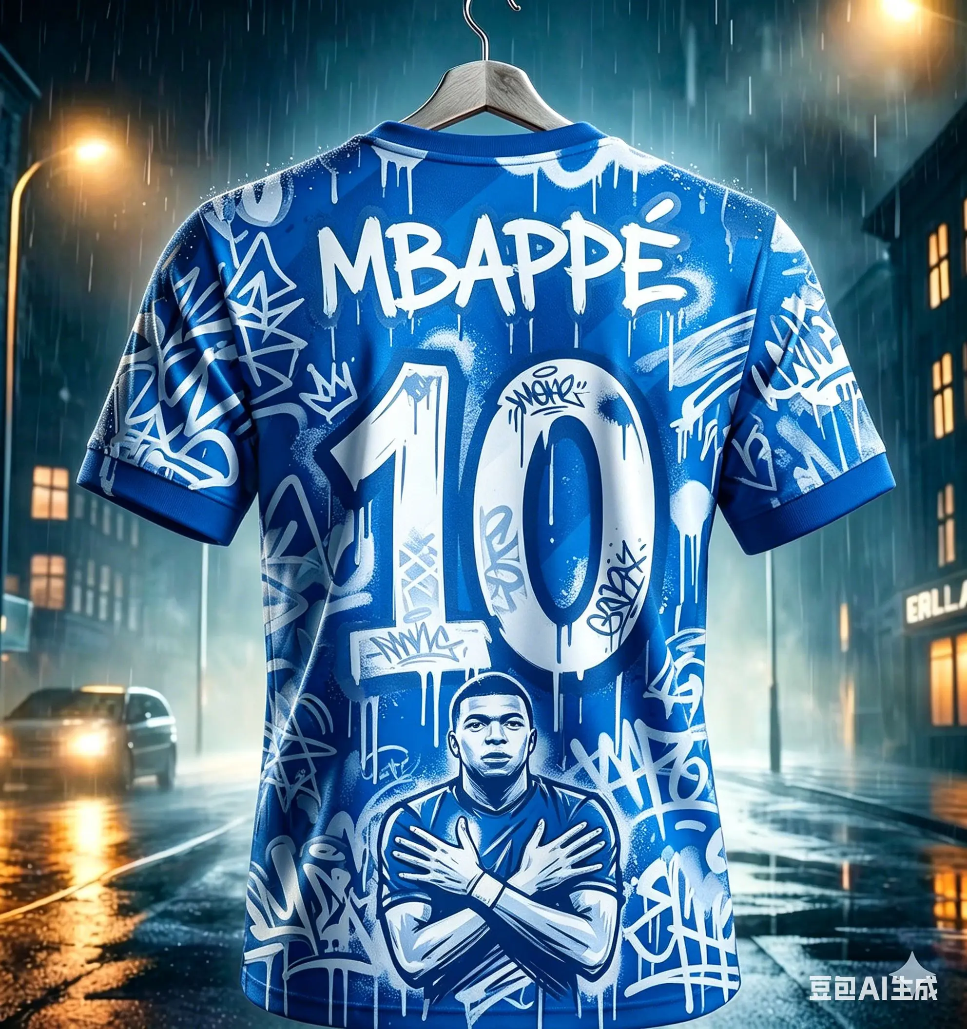 kids unisex mbappe #10 graffiti football soccer t shirt breathable quick dry children sportswear training fan commemorative tee Kids Unisex Mbappe #10 Graffiti Football Soccer T Shirt Breathable Quick Dry Children Sportswear Training Fan Commemorative Tee 6