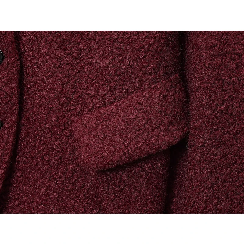 2025 Autumn Casual Jacket Coat Fashion Faux Lamb's Wool Long Sleeve Jackets For Women Streetwear Casual New Outerwear ﻿