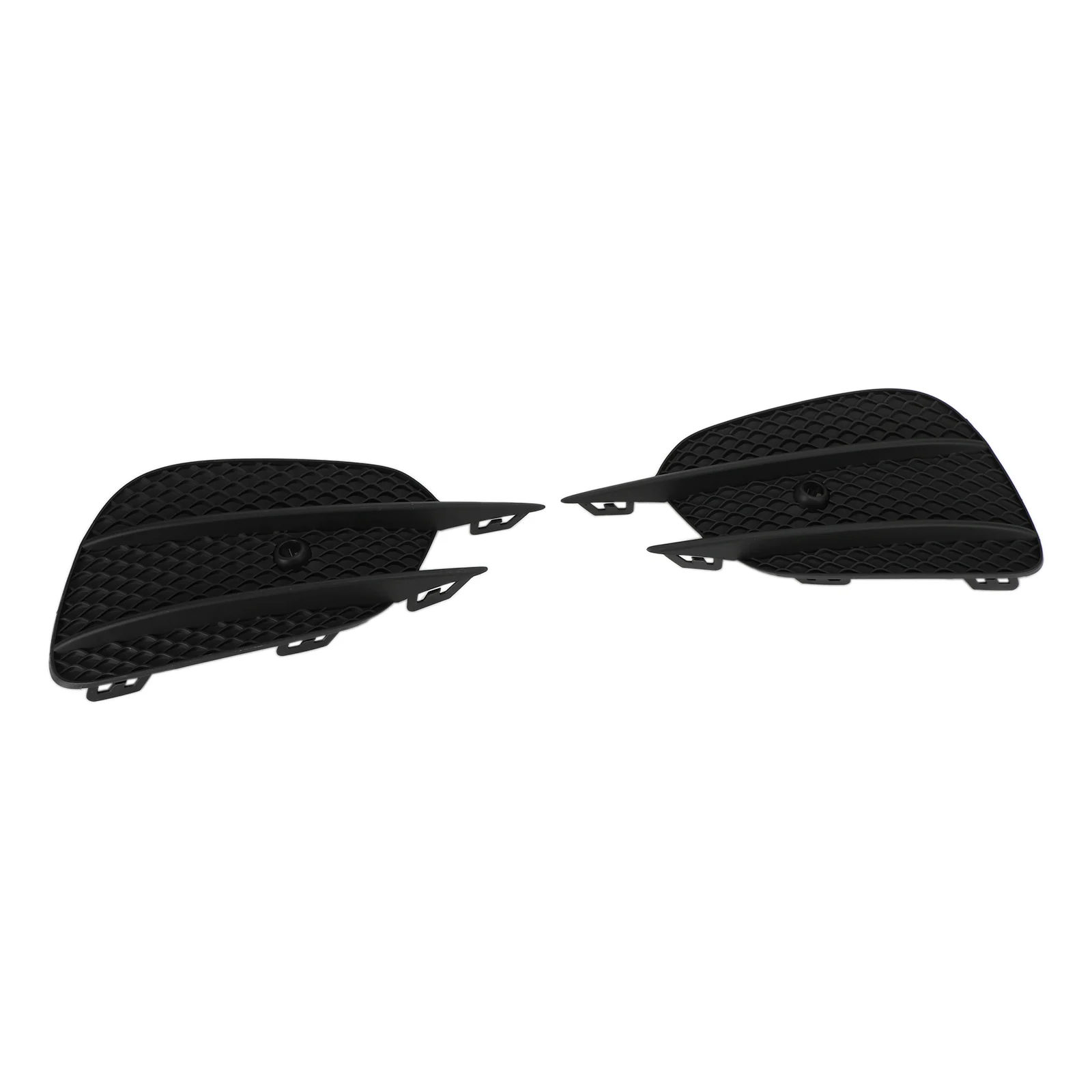 Artudatech 2pcs Bumper Grille Fog Lights Grill Grille Trim Cover fit MERCEDES E-Class W213