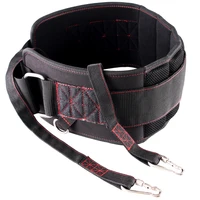 Fitness EVA Pull-Up Dip Belt Barbell Dumbbell Strength Training Belts Gym Squat Powerlifting Waist Belt Back Brace 1