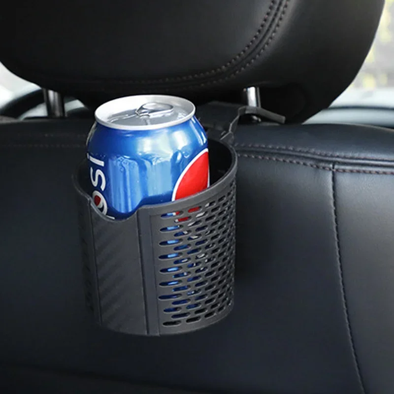 Portabicchieri Per Auto Da Presa D'aria – Universale, Regolabile, Con Asta Di Supporto, Per Bevande Fino A 8,5 Cm Di Diametro, Nero