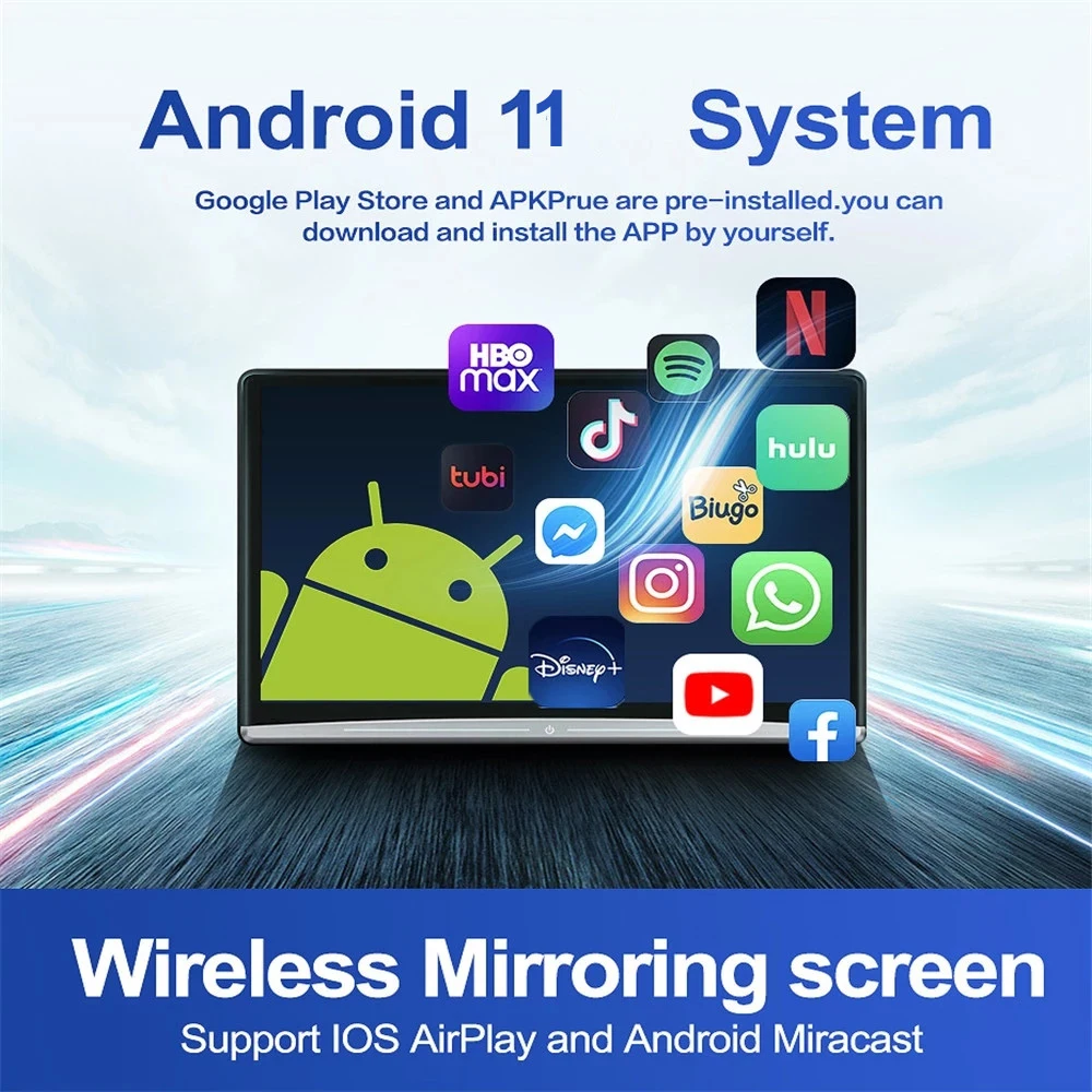  巹Ʈ , ȵ̵ 11, , , USB, SD, HDMI, FM, ̷ ũ, Miracas MP5  Ʈ, 13.3 ġ IPS, 4K, 1080P HD