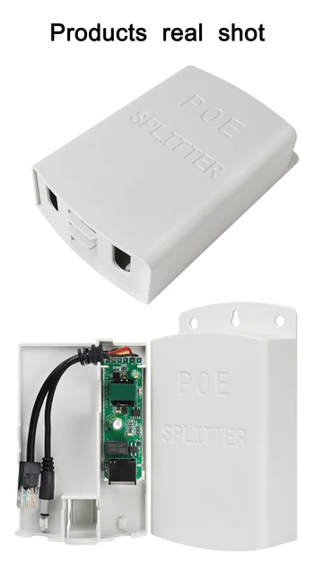 Splitter POE Impermeabile 48V A 12V Per Telecamere IP - Con Kit Antipioggia - Foto 3
