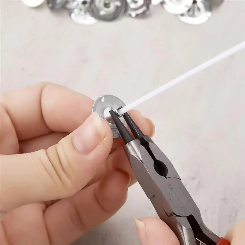 50/100Pcs Kerze Dochte Gewachste Baumwolle Set Rauchfreien Wachs Kern DIY Soja Wachs Kern Wachs Dochte Für kerzen Machen Liefert – Detail 7