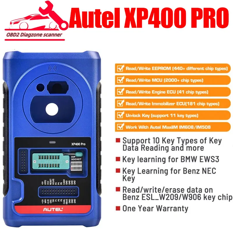 

Autel XP400PRO, набор MaxiIM IMKPA, инструмент для программирования автомобильных ключей и программатор микросхем, работает с Autel MaxiIM IM608/IM508/IM608PRO