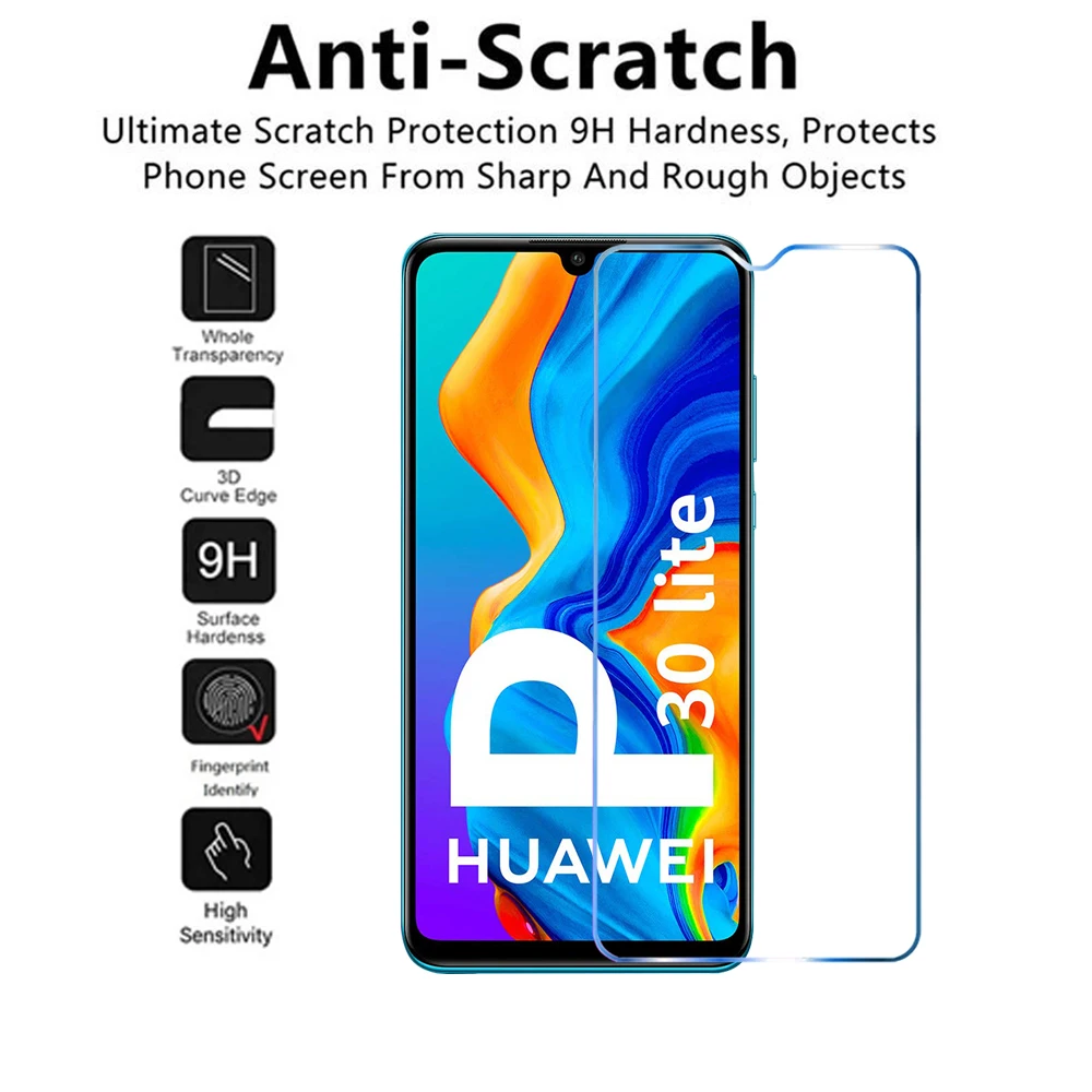 Universal 6-in-1 Clear Tempered Glass Screen Protector with 9H Hardness