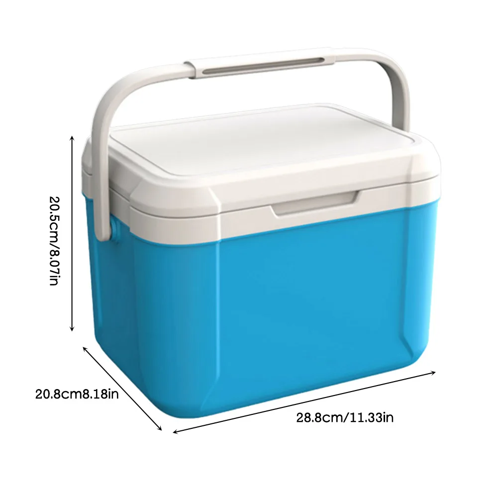 5L Cooler Box Portable Thermal Incubator Refrigerator Car Ice Chest Picnic Lunch Box Outdoor BBQ Camping Fishing Ice Case