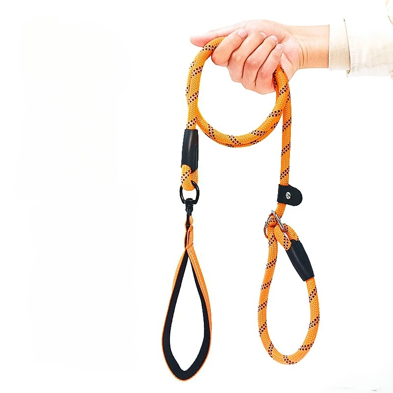 150cm 2 in 1 P-Shaped Chain Slip Lead Control Training Choking Dog Walking Leash Dog Accessories for Small Large Dogs 4