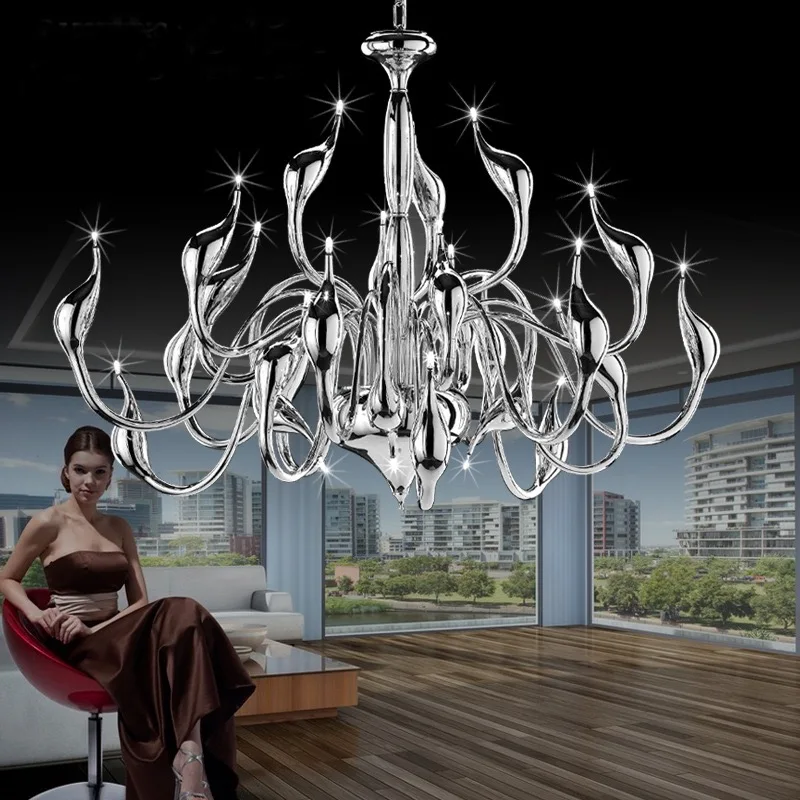 Lampada A Sospensione Romantica Principessa Cigno Lampadari A Candela Europei Per Ristorante Soggiorno Camera Da Letto Lampadari A Sospensione