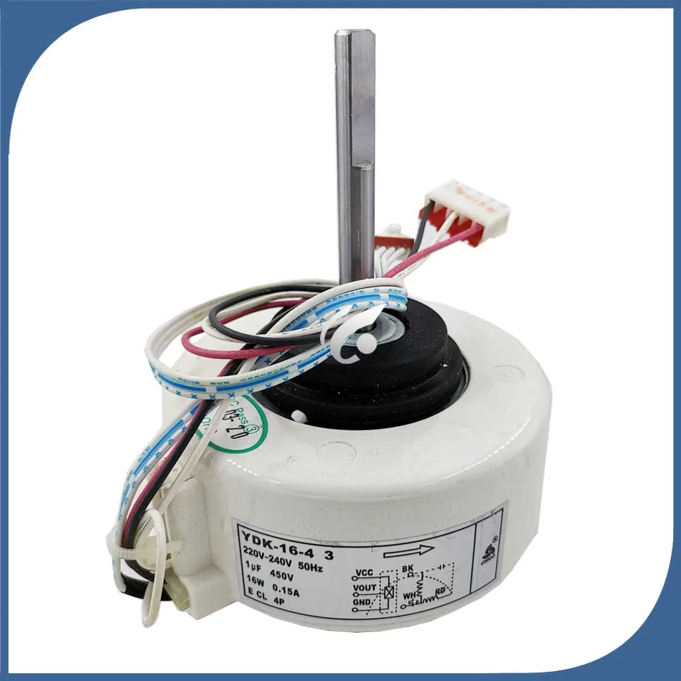 new good working for Air conditioner inner machine motor YDK-16-4 Motor fan