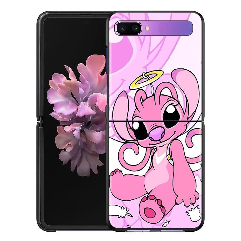 Shockproof fashion mobile hard shell Cover ilo Stitch For Samsung Galaxy Z Flip 3 5G Black Fundas Phone Case z flip3 cover
