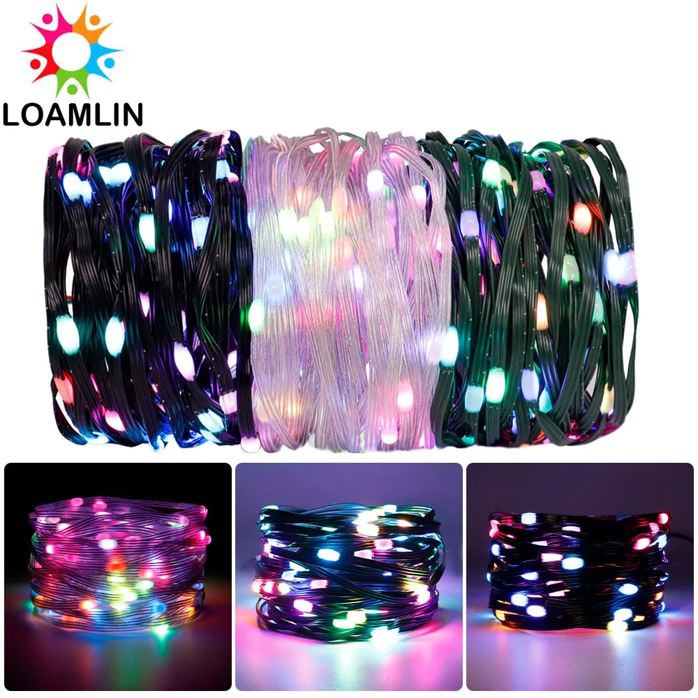 WS2812B RGBIC Led String Addressable Individually WS2812 Smart ...