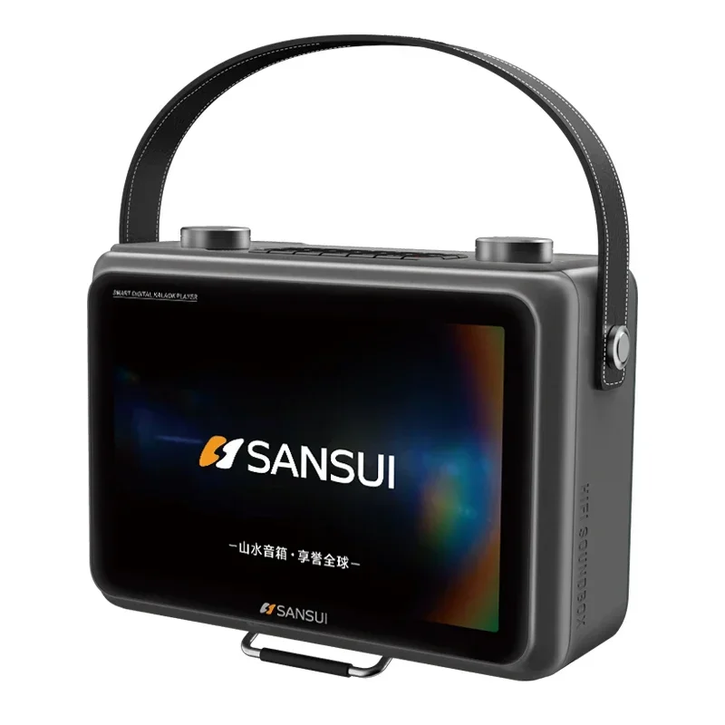 SANSUI K115 Bluetooth Speaker Video Player 80W Portable Square