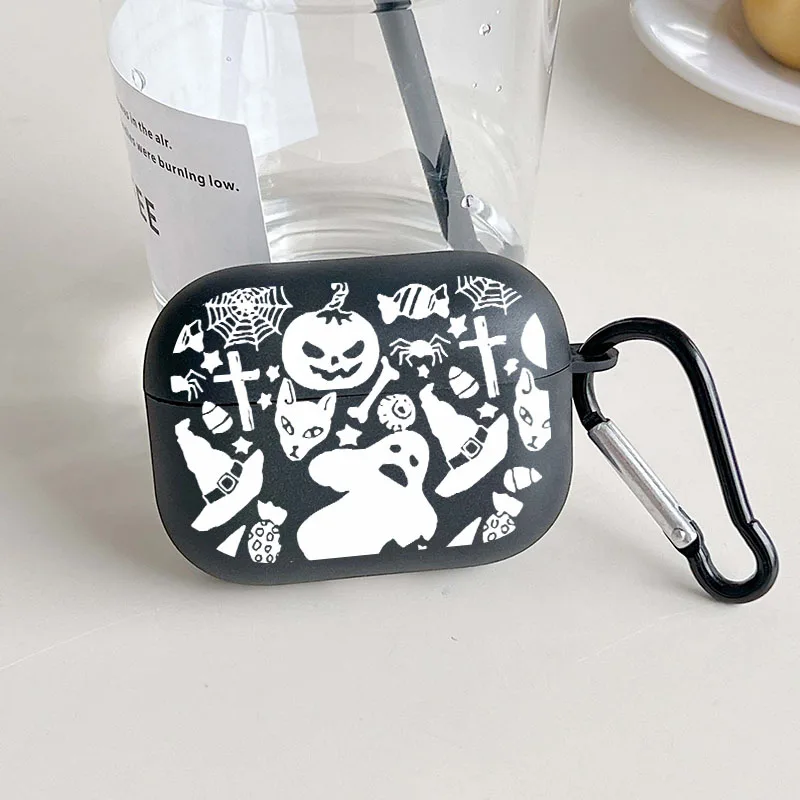 Halloween AirPods Case for Teens with Sticker Graphic Design