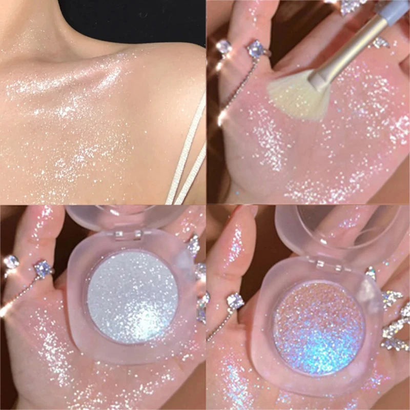 Facial Bronzers Highlighter Palette Makeup Glow Face Contour Powder Illuminator