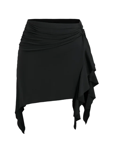 This Is a Popular Large-Sized, Sexy, and Body-Hugging Skirt for Women in Europe and America for the Spring and Autumn of 2025