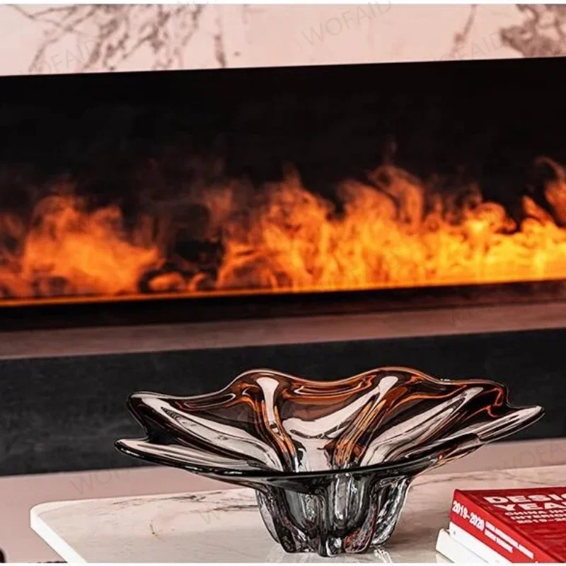 Decorative Electric Fireplaces and Stoves with Fire Imitation 3d Automizing Electric Vapor Fake Flame Fireplace