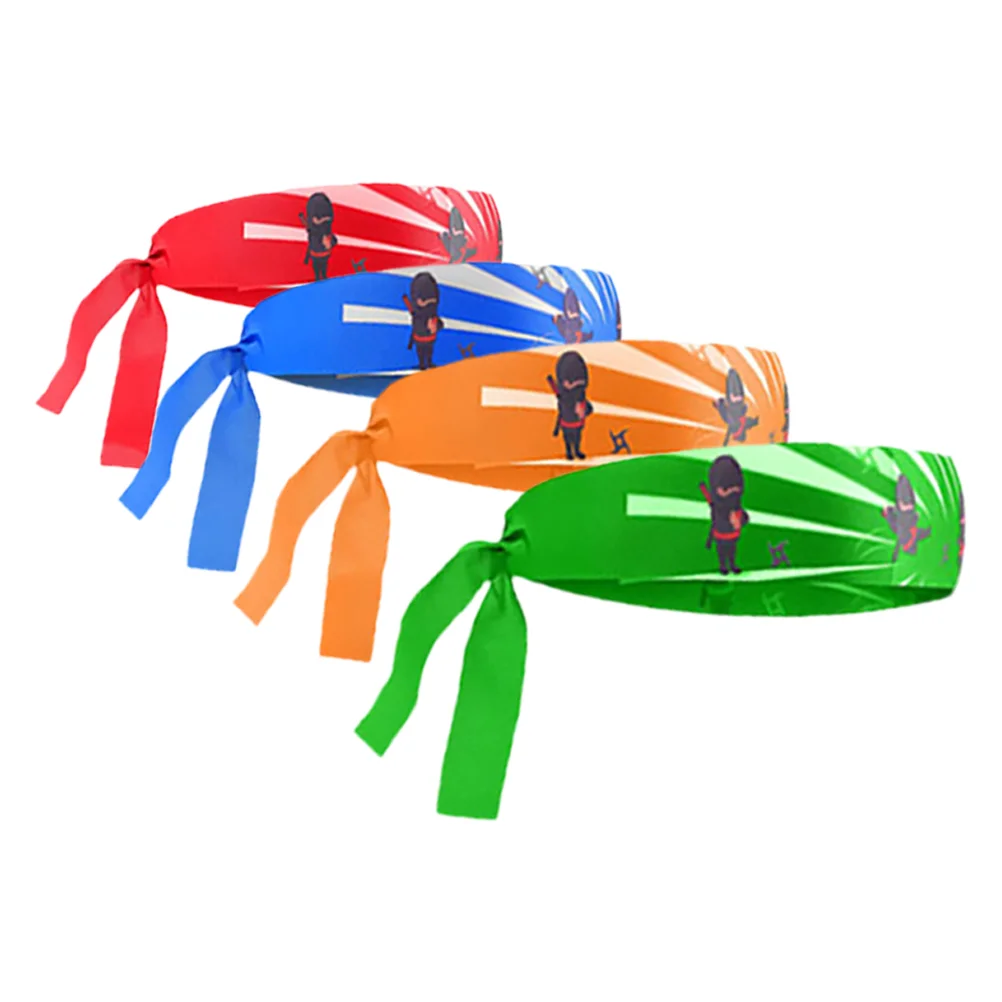 Ninja Headband Decorations Kids Pirate Birthday Party Supplies Karate Japanese Favors Costumes for 5