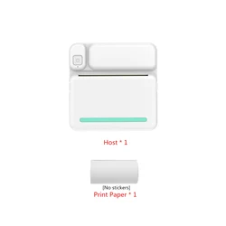 Compact Inkless Thermal Label Printer (C19 blue)
