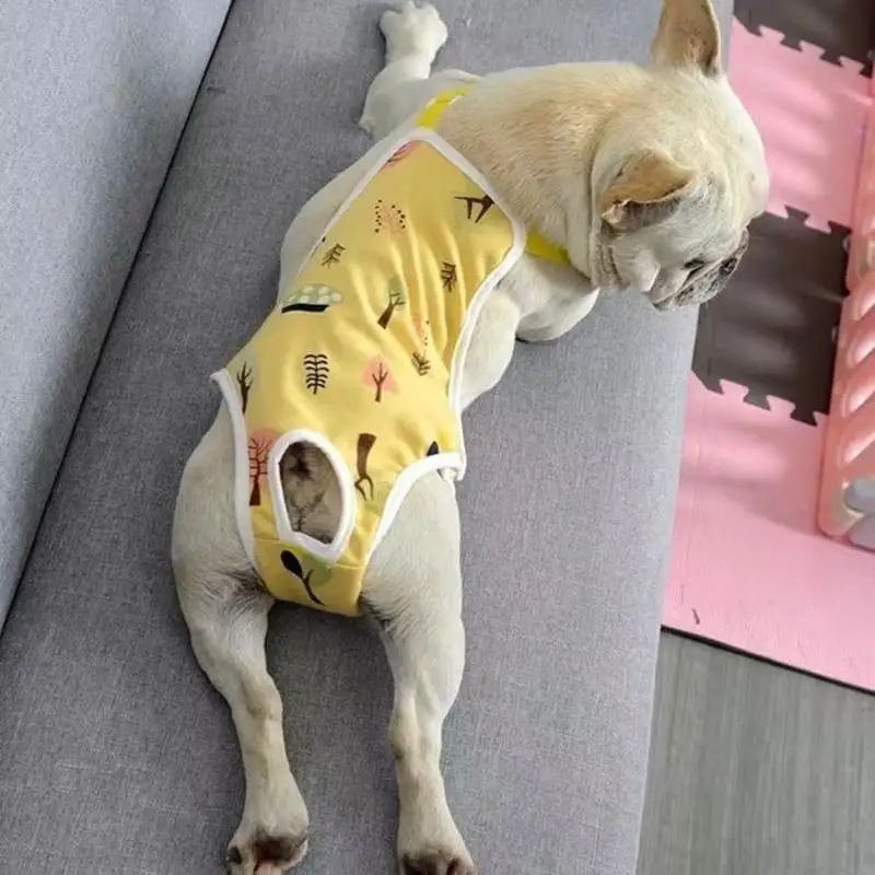 패션 편안한 조절 가능한 개 기저귀 하네스 통기성 월경 바지