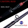 BIUTIFU Traveller Spinning Casting Fuji Lure Mini Rock Fishing Rod 1.8/2.1/2.4/2.7/3.0m Carbon Baitcasting PHISHGER Fast 5-42g 3