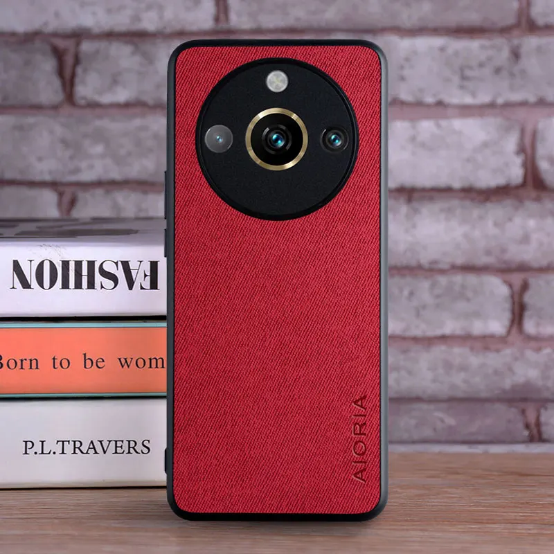 Luxury Textile Leather Soft Phone Case Cover