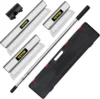 Skimming Blade Set,10"+24"+32" Blades + 35"-78" Extension Handle，European Stainless Steel Construction Knife, Aluminum Blade Pro 1