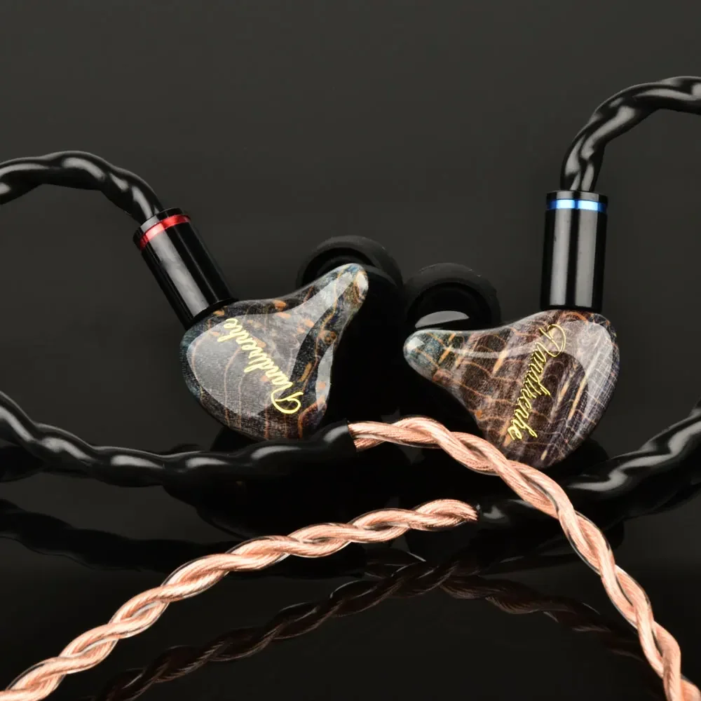 Hi-Fi наушники Tiandirenhe Magaosi V3 2BA + 1DD, гибридные наушники-вкладыши с шумоподавлением и 2-контактным съемным кабелем для аудиофила, IEM (art.: 3920b96efab32) - 3920b96efab32