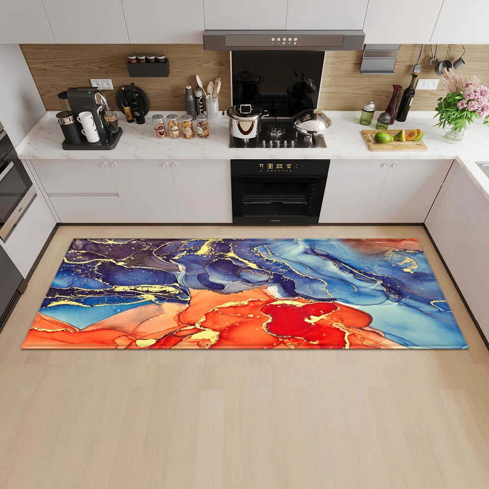 

13773 Olanly Memory Foam Bath Mat Anti-Slip Shower Carpet Soft Foot Pad Decoration Floor Protector Absorbent Quick Dry Bathroom