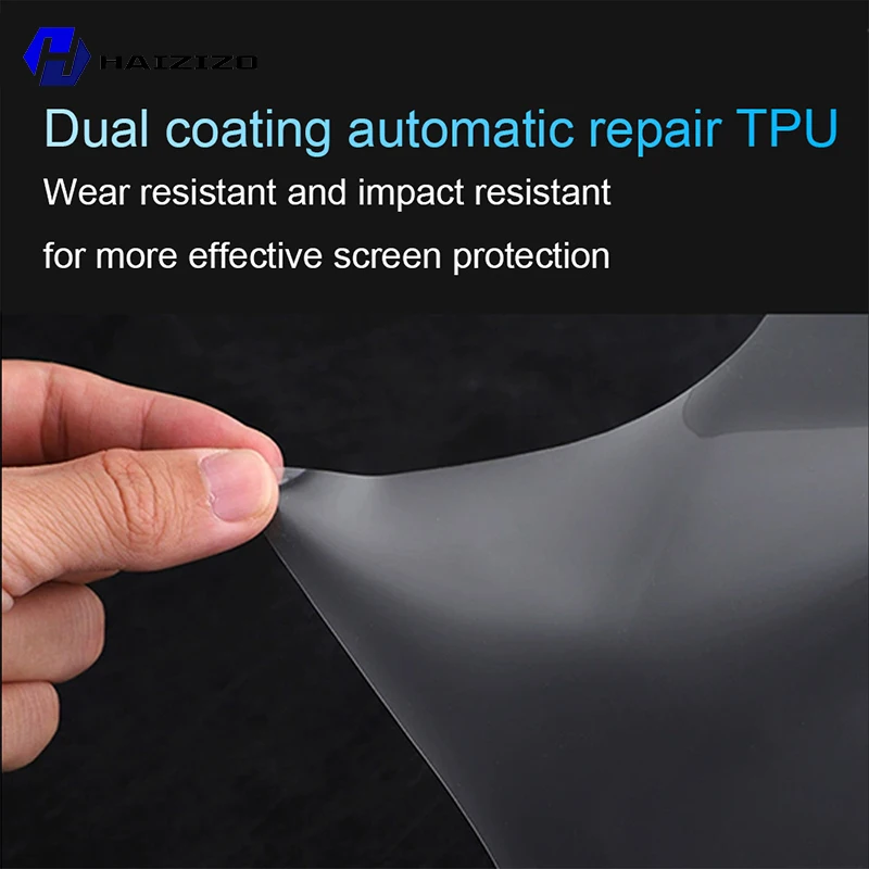 캐딜락 XT5 2016-2023 차량 내부 무광 스크린 보호 필름 콘솔 GPS 내비게이션 LCD 스크린 TPU 필름 긁힘 방지 PPF