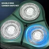 New Smart Electric Shaver LCD Digital Display Three-head Floating Razor USB Rechargeable Washing Multi-function Beard Knife 3
