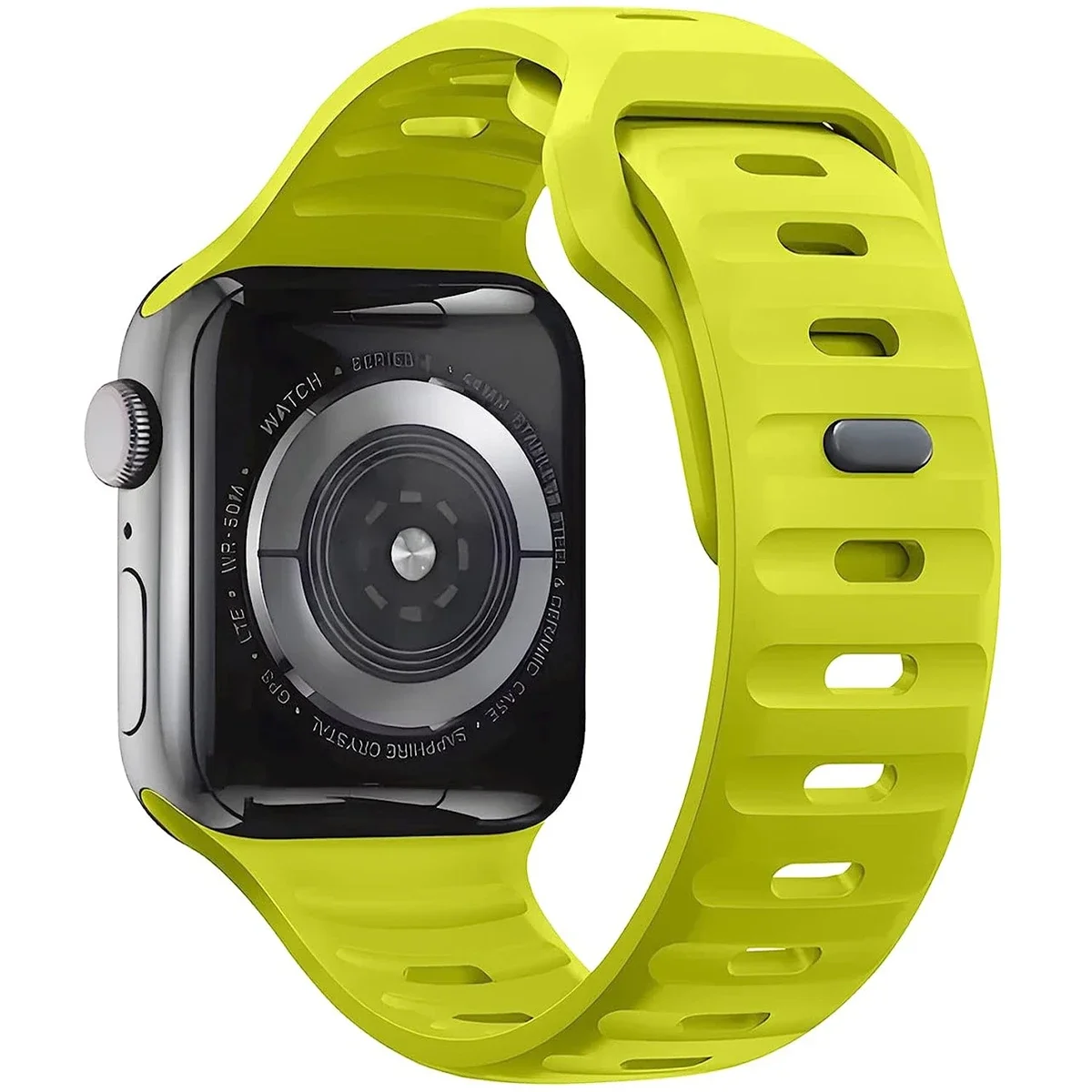 Strap Apple Watch Band 44mm 45mm 49mm 41mm 40mm 42mm 38mm Soft Silicone Sport Bracelet Iwatch Serise 8 7 SE 6 5 9 Ultra 49mm watch strap