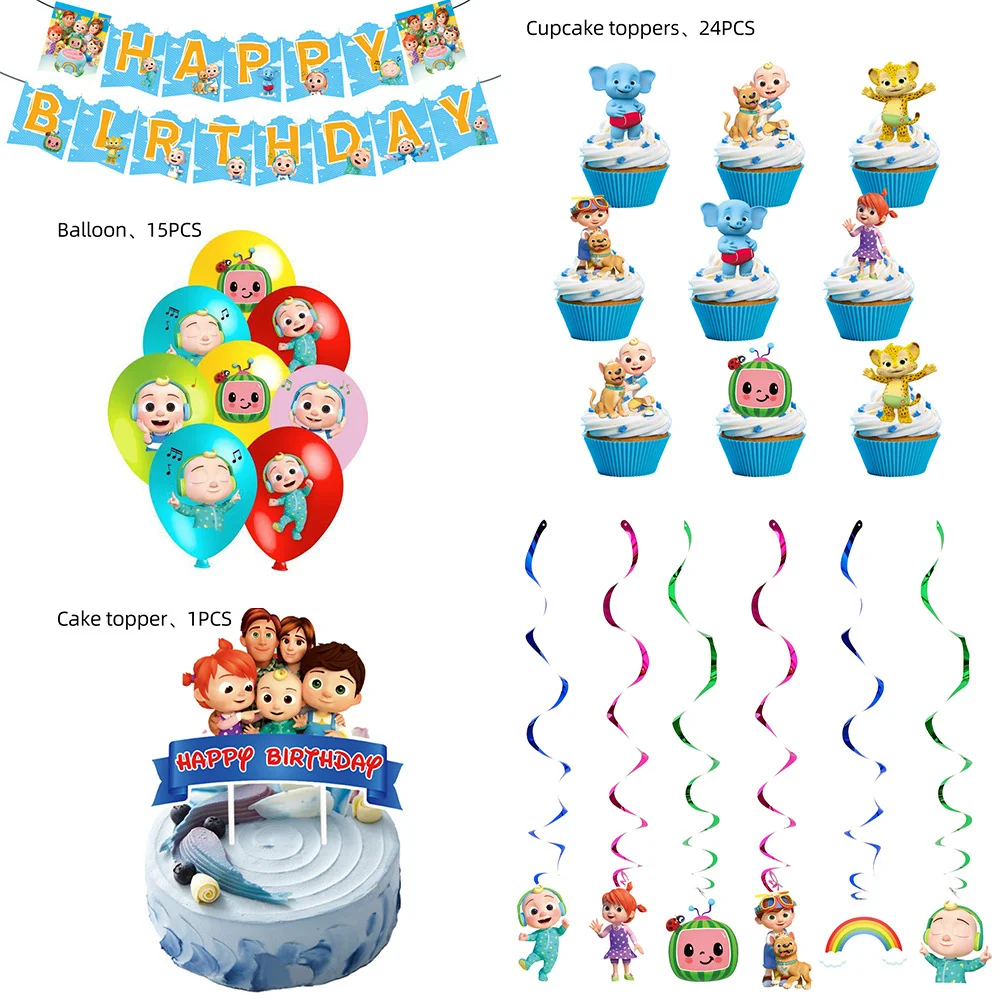 Watermelon Birthday Party Decoration Tableware Kids Face Mask face mask Stickers Birthday Tablecloth Balloon Supplies Gifts Kids
