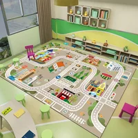 Cartoon Children Cute Room Décor Floor Mat Non-slip Soft Carpets for Living Room Game Rugs for Bedroom Big Size Washable Carpet 1