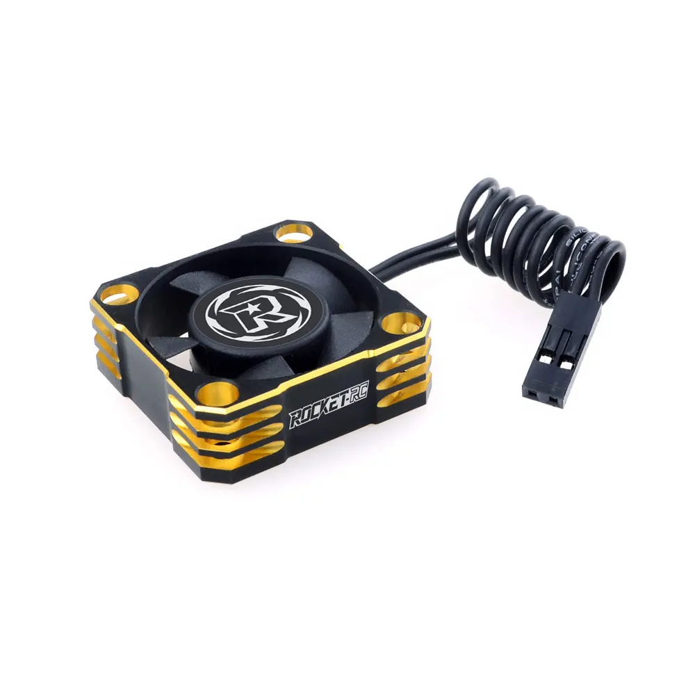 High-Performance Adjustable Metal Cooling Fan for RC Cars