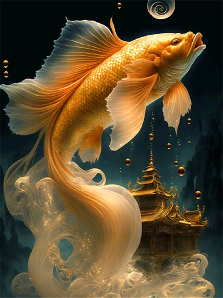 Golden Fish Scenery Paint By Number For Adults Canvas Crafts Kits For  Adults Bedroom Decoration Personalized Gift Ideas 2023 HOT - AliExpress