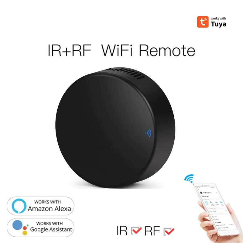 Rf 가전 음성 제어 허브 필요 없음, 범용 투야 스마트 홈 Rf Ir 리모컨 스마트 라이프 앱 제어