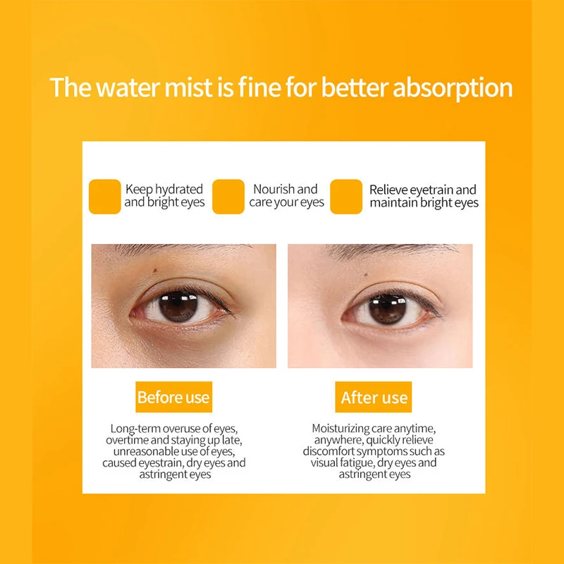 Atomized Eye Moisturizer Eye Cleaning Instrument Liquid Antibacterial Relief Fatigue Tool Face Spa Moisturizing Skin Care Tools