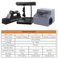 3Q Ultraviolet Analyzer UV Detection Lamp Testing Machine 254nm 365nm Portable New Tester 2