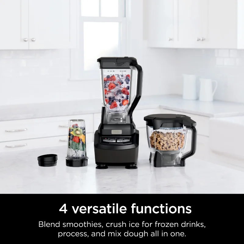 Ninja Kitchen System, 72 oz , Blender and Food Processor, BL780WM 2