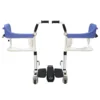 Silla Sanitaria Equipment Electric Traction Multifunction Toilet Transit Bathroom Shower Mover Transfer Commode 3