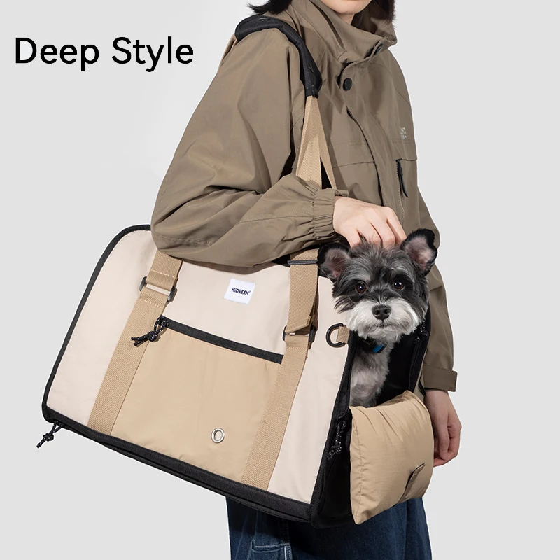 Pet Single Shoulder Tote Backpack Travel Backpack For Cats Outdoor Bag Breathable Portable Cat Outgoing Carrier Bag