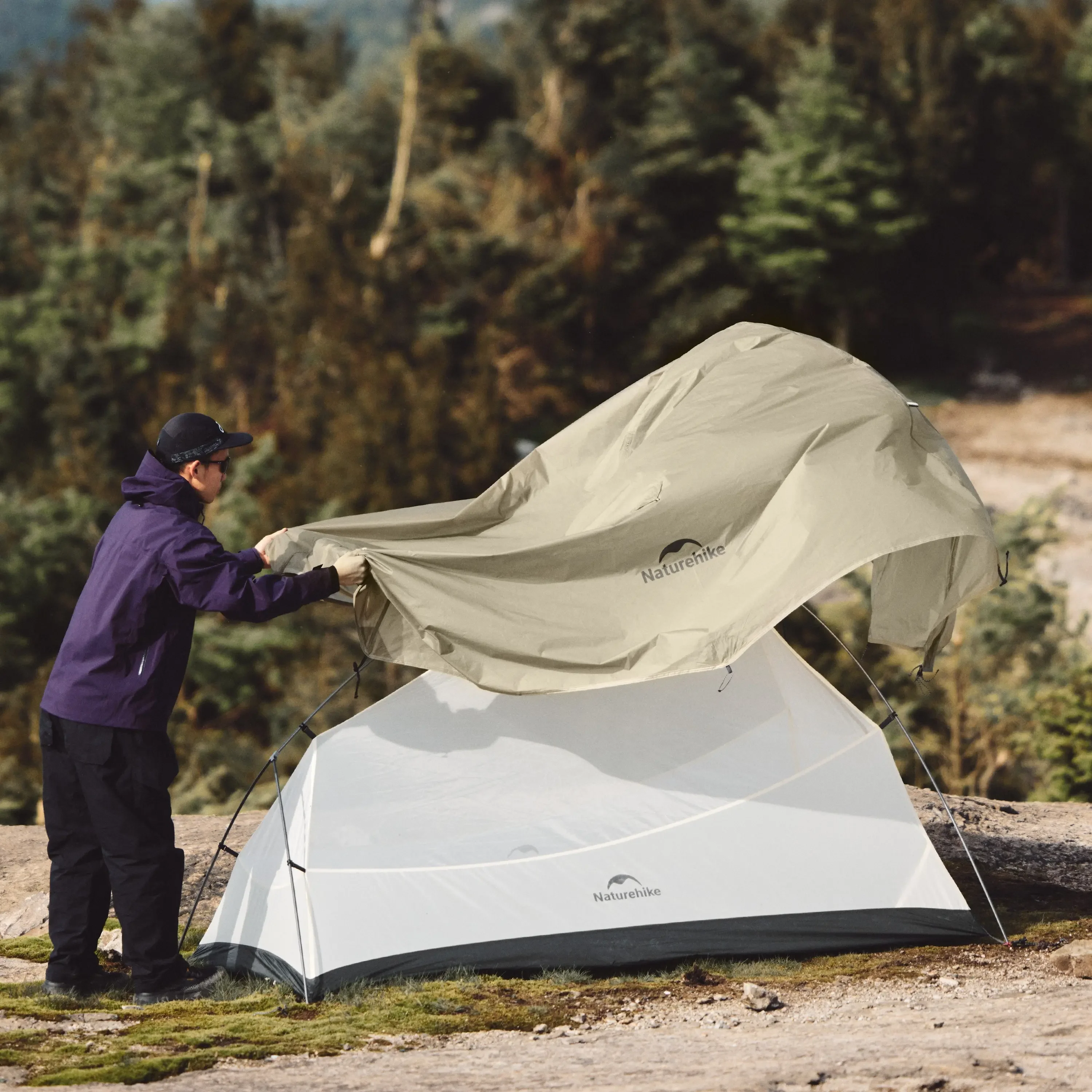 Naturehike Cloud up2 Pro テント 超軽量 2人用 ソロ 1人用 春夏