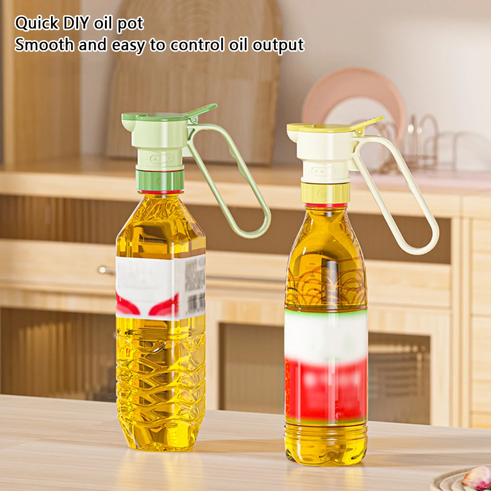 Plastic Olive Oil Spouts Household Kitchen Oil Wine Pourer Kitchen Accessories